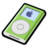 iPod mini green Icon